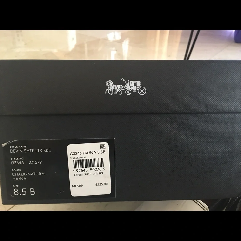 Coach White and Black Ankle Booties - Picture 5 of 5
